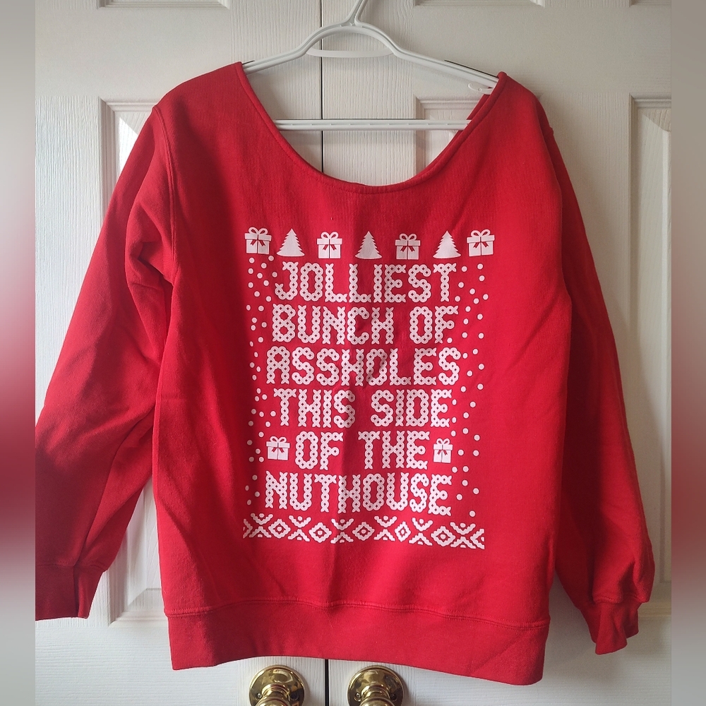 L Holiday Sweater